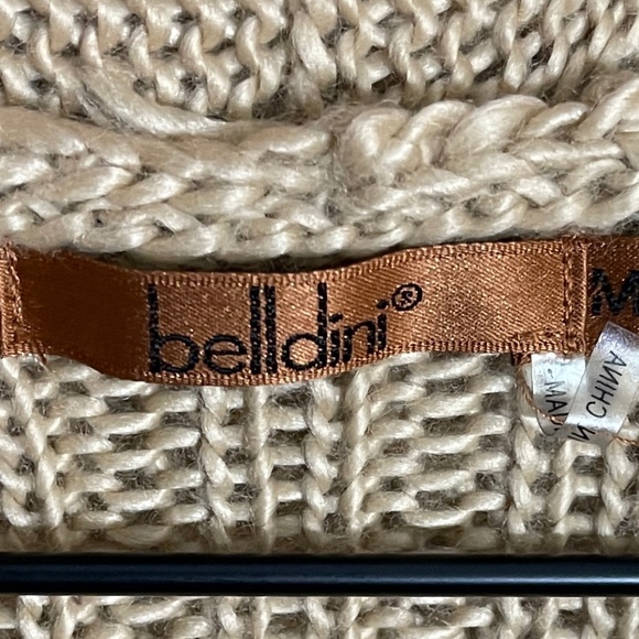 Belldini Open Waterfall Long Sleeve Cardigan Sweater Size Medium - Picture 3 of 5